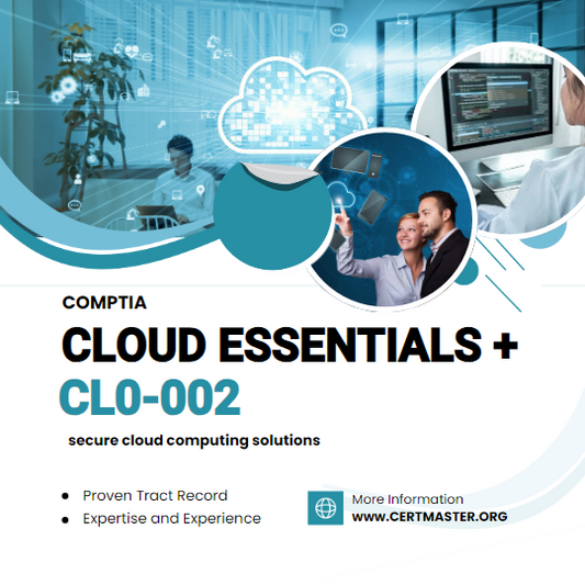 CompTIA CertMaster Learn for Cloud Essentials + (CLO-002) - Válido por 12 meses 